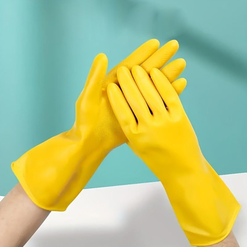 Dish Glove Rubber - 1 Paar (2 Stück) Gummihandschuhe zum