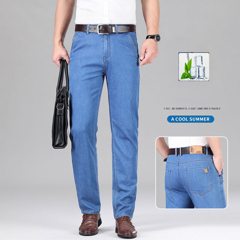 Levis Jeans 501 - Neue Lyocell Stoff Jeans Männer Sommer