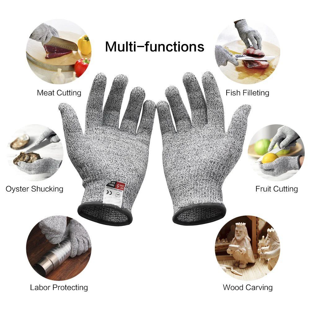 Level 5 HPPE Schnittschutzhand – Cut Resistant Glove Bewertung und Preis