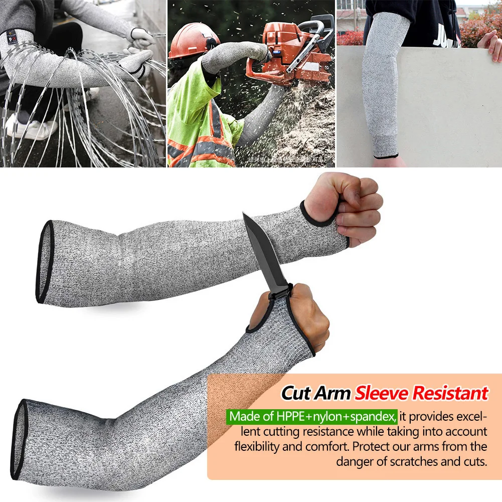 Sicherheitsarm-Ärmel, Arbeitsa – Cut Resistant Glove Bewertung und Preis